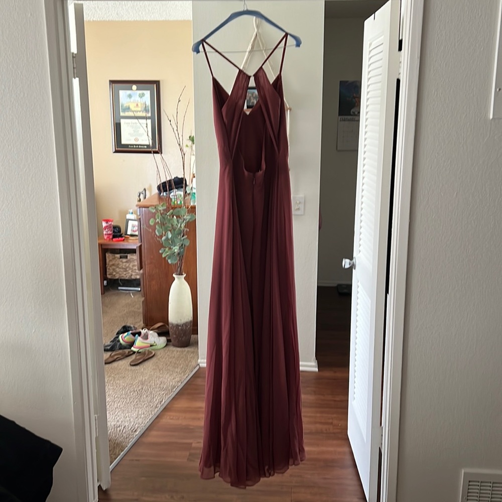Bridesmaid dress - desert rose color